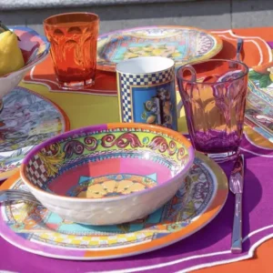 Baci Milano Ortigia Çukur Tabak 20 cm - Görsel 2