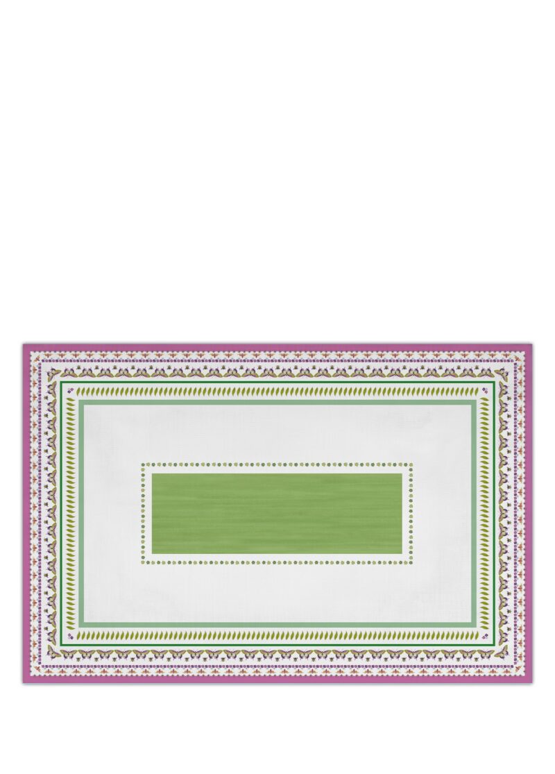 Baci Milano Amazzonia Colorblocked Desenli Masa Örtüsü