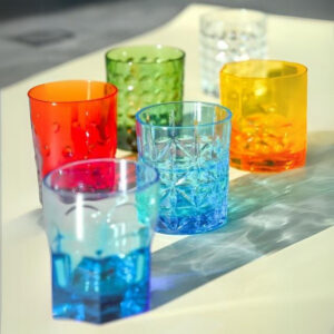 Baci Milano Crystal Touch 6'lı Bardak Seti 300 ml Sarı - Görsel 3