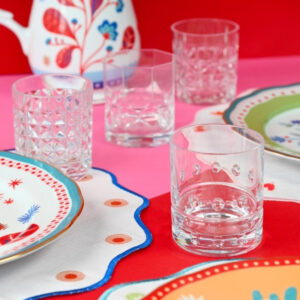 Baci Milano Crystal Touch 6'lı Bardak Seti 300 ml Şeffaf - Görsel 2
