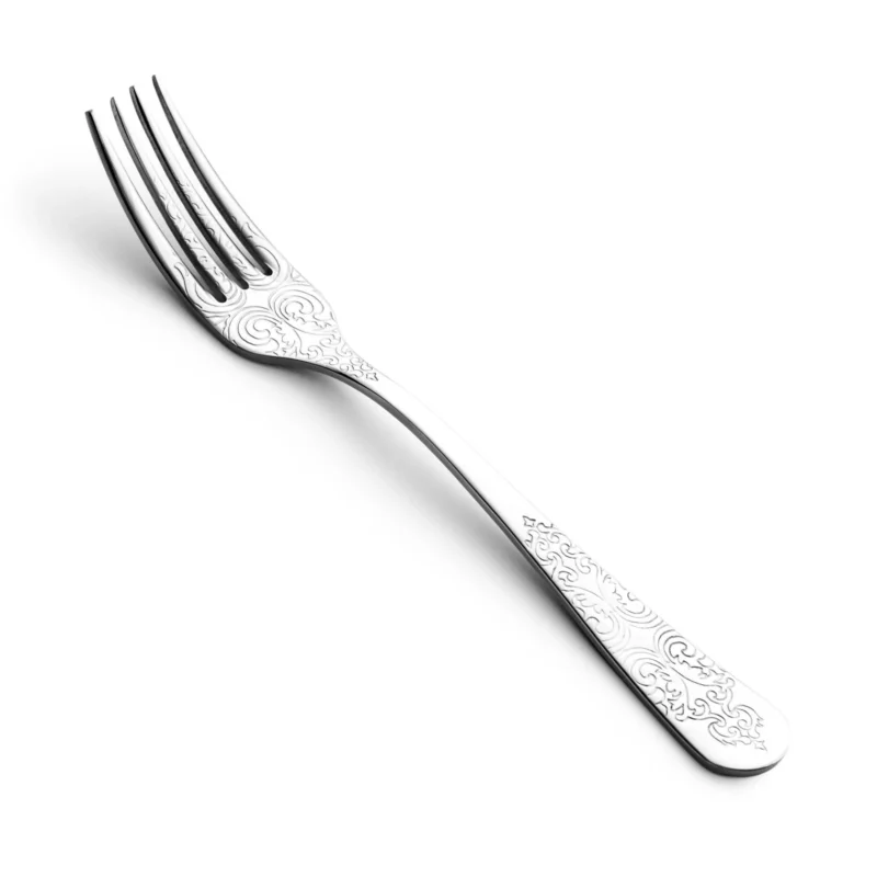 Jumbo Antique 12 Kişilik 84 Parça Çatal Kaşık Bıçak Takımı - Görsel 3