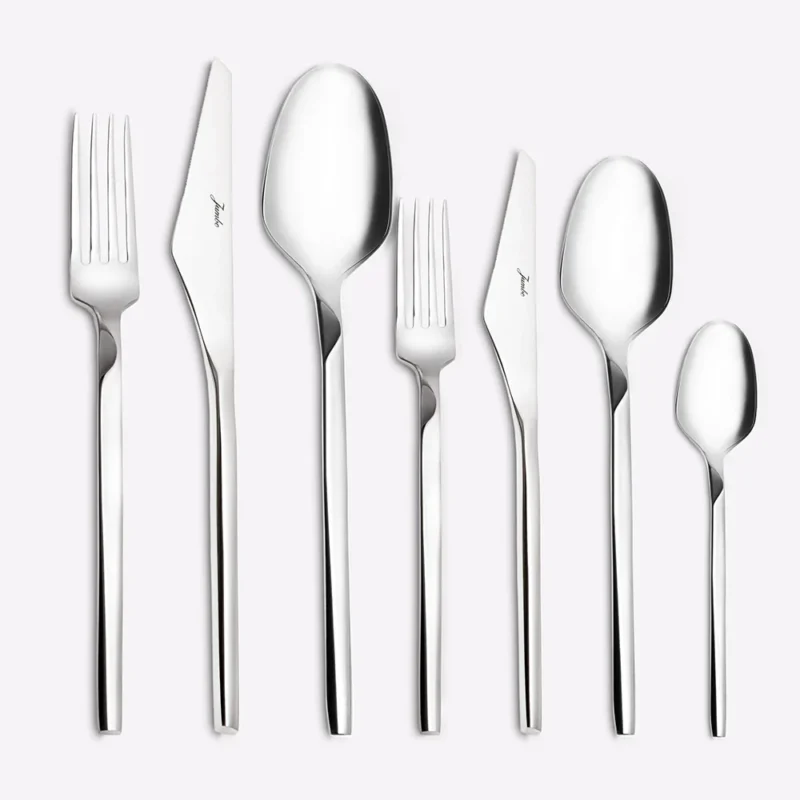 Jumbo 5100 Quartz 84 Parça 12 Kişilik Çatal Kaşık Bıçak Seti - Görsel 2
