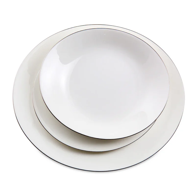 Jumbo Moon Platin 64 Parça 12 Kişilik Yemek Takımı - Görsel 10