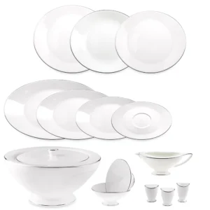 Jumbo Moon Platin 64 Parça 12 Kişilik Yemek Takımı - Görsel 4