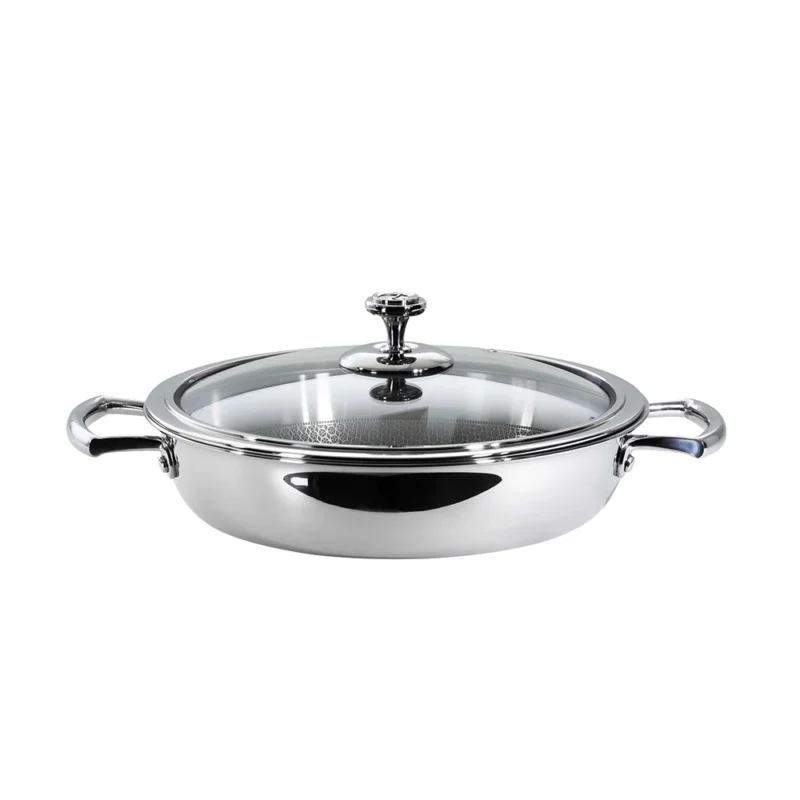 Jumbo Gourmet Çelik Pilav Tenceresi 24 cm - Görsel 2
