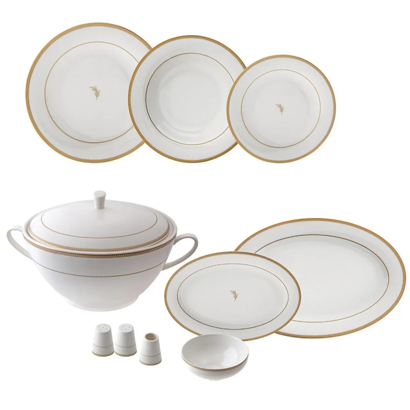 Jumbo Lineda 60 Parça 12 Kişilik Yemek Takımı - Görsel 2