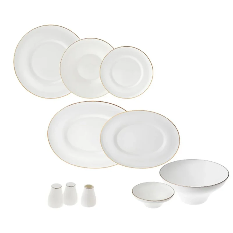 Jumbo Gold Star 60 Parça 12 Kişilik Yemek Takım - Görsel 2