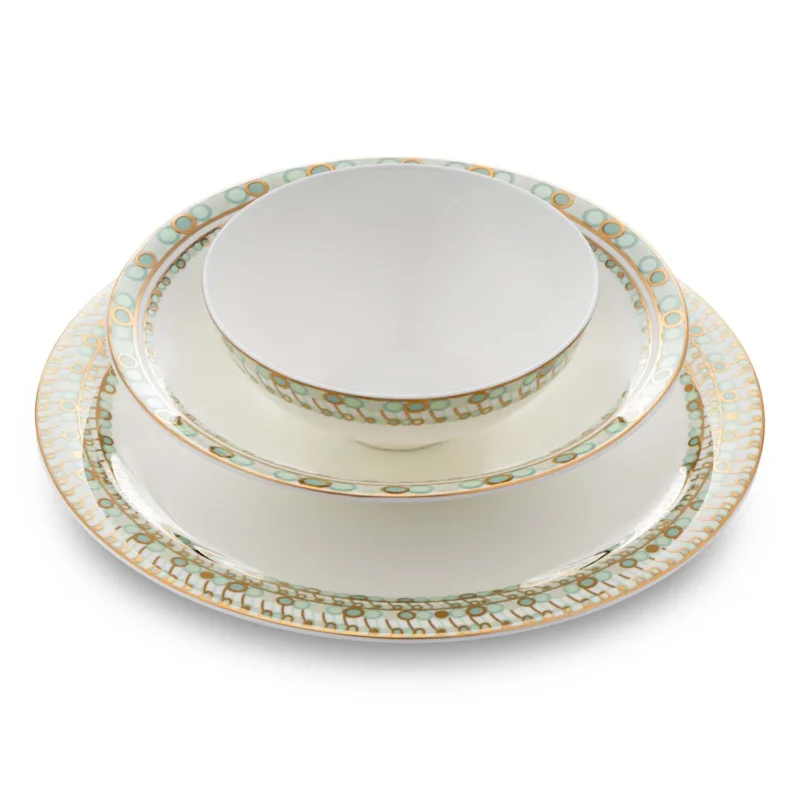 Jumbo Green Glamor 58 Parça 12 Kişilik Yemek Takımı - Görsel 7