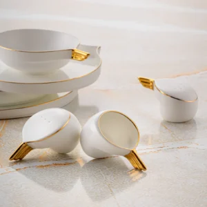 Jumbo Goddess Gold 61 Parça 12 Kişilik Yemek Takımı - Görsel 3