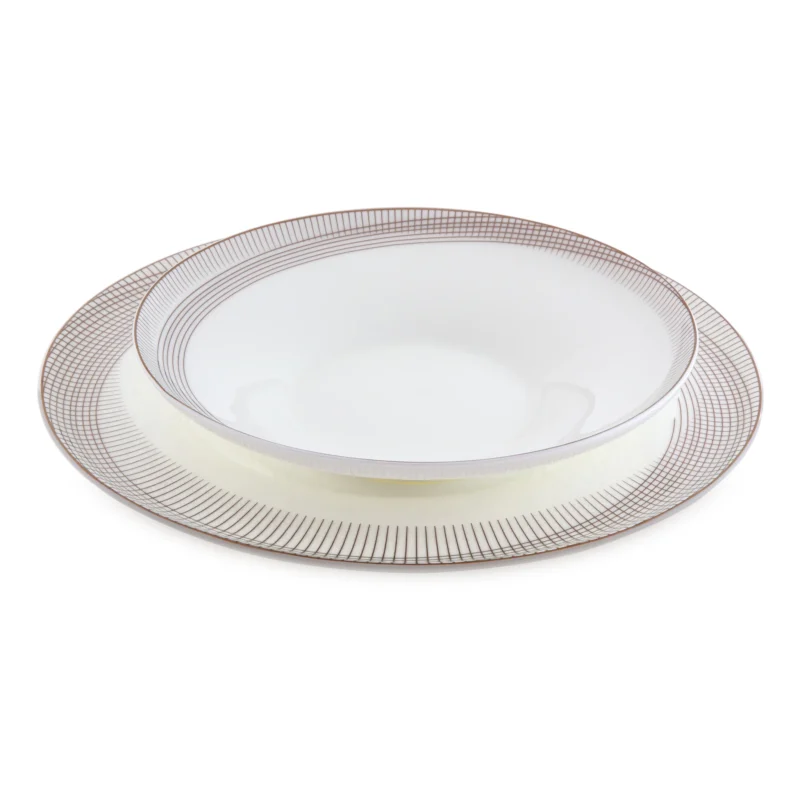 Jumbo Chain Garden Gold 62 Parça 12 Kişilik Yemek Takımı - Görsel 5