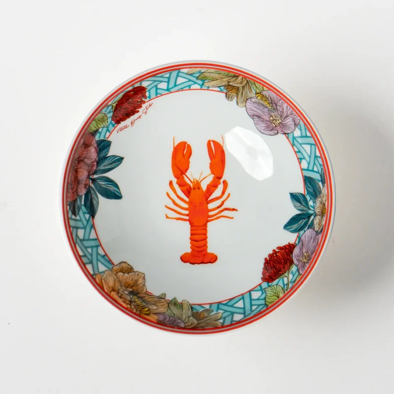 Hazeran Lobster Porselen Kase - Görsel 2